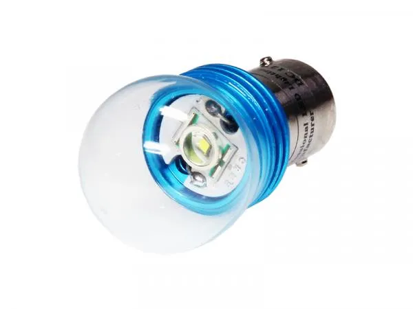 9 Watt LED Leuchtmittel mit Glaskörper Ba15s P21W Sockel
