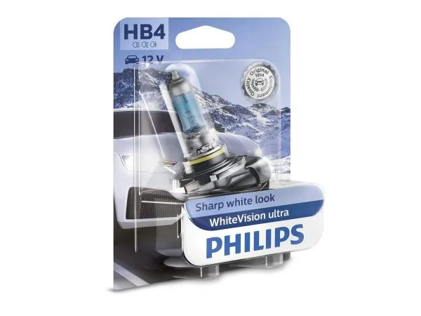 Philips HB4 9006 Leuchtmittel 12V 51W P22d WhiteVision Ultra - 9006WVUB1