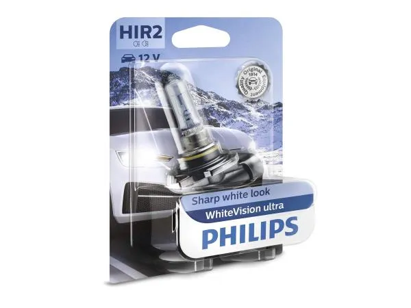 Philips HIR2 Leuchtmittel 12V 55W PX22d WhiteVision Ultra - 9012WVUB1
