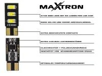 Preview: MaXtron® SMD LED Innenraumbeleuchtung für Nissan Micra Innenraumset