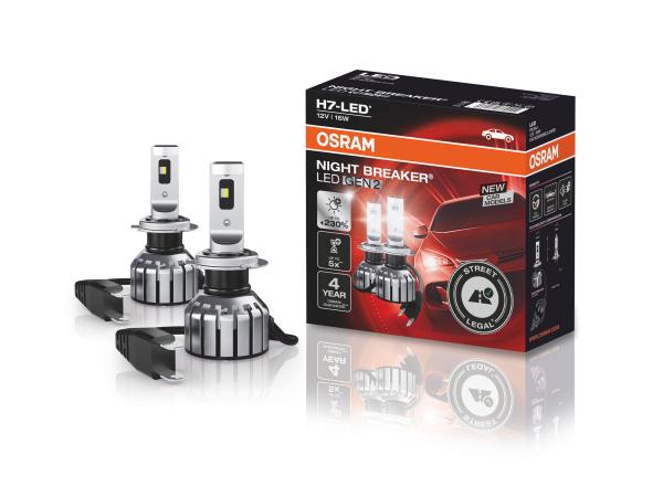 OSRAM Night Breaker H7 LED GEN2 Abblendlicht für Skoda Octavia lll Typ 5E ab 2013